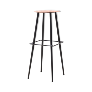 Tabouret de bar à pieds fins en