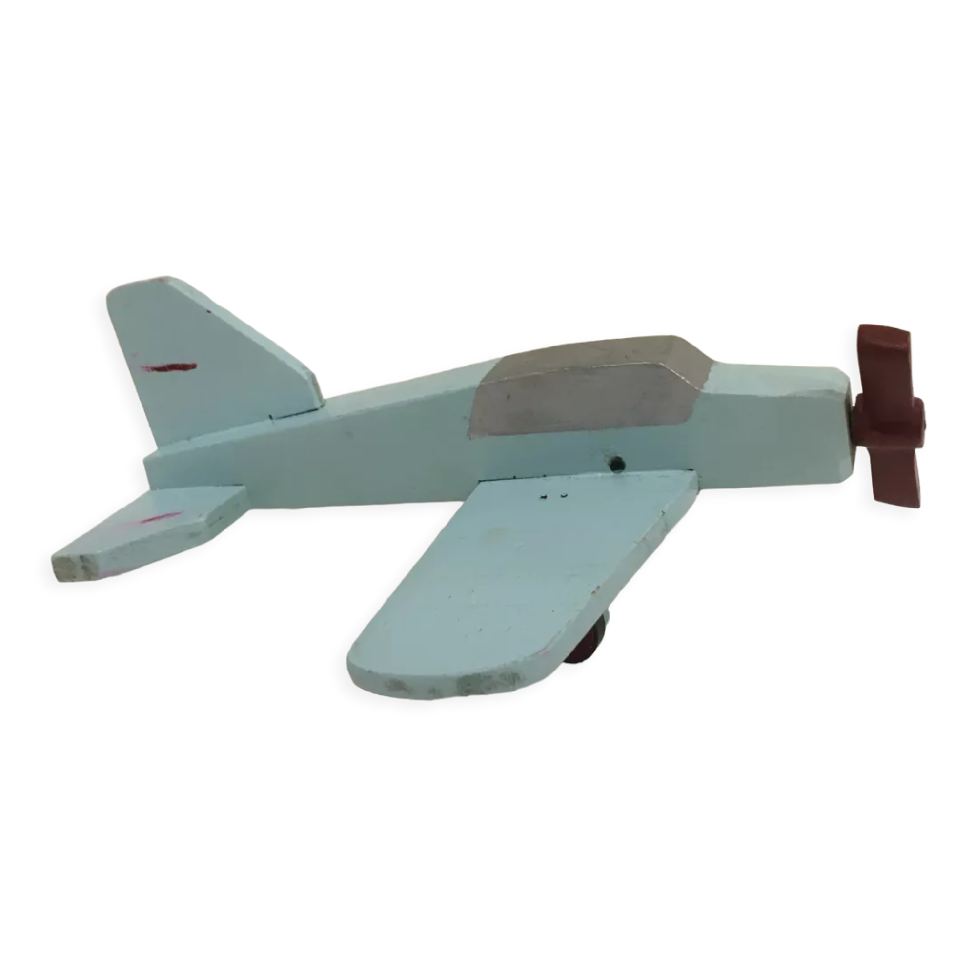 Maquette en bois avion de guerre le SPITFIRE - Collection