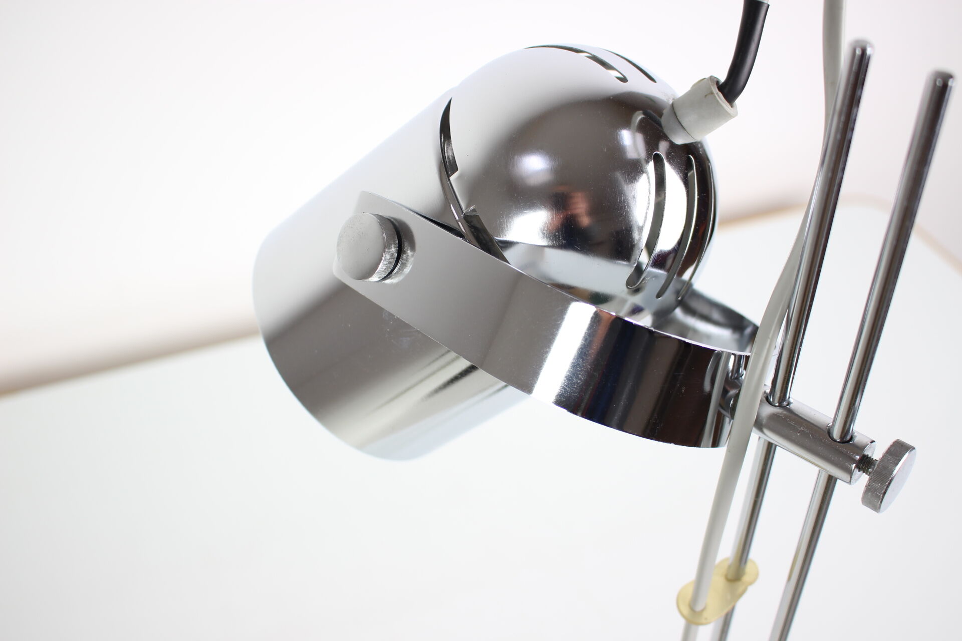 Mid-century adjustable table lamp designed by Stanislav Indra, 1970's.