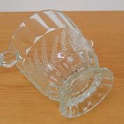 Vase en verre, verre de Bohême, années 1970