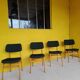 4 Stella chairs in Scandinavian style around 1960