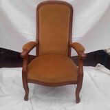 Louis XV style Voltaire armchair