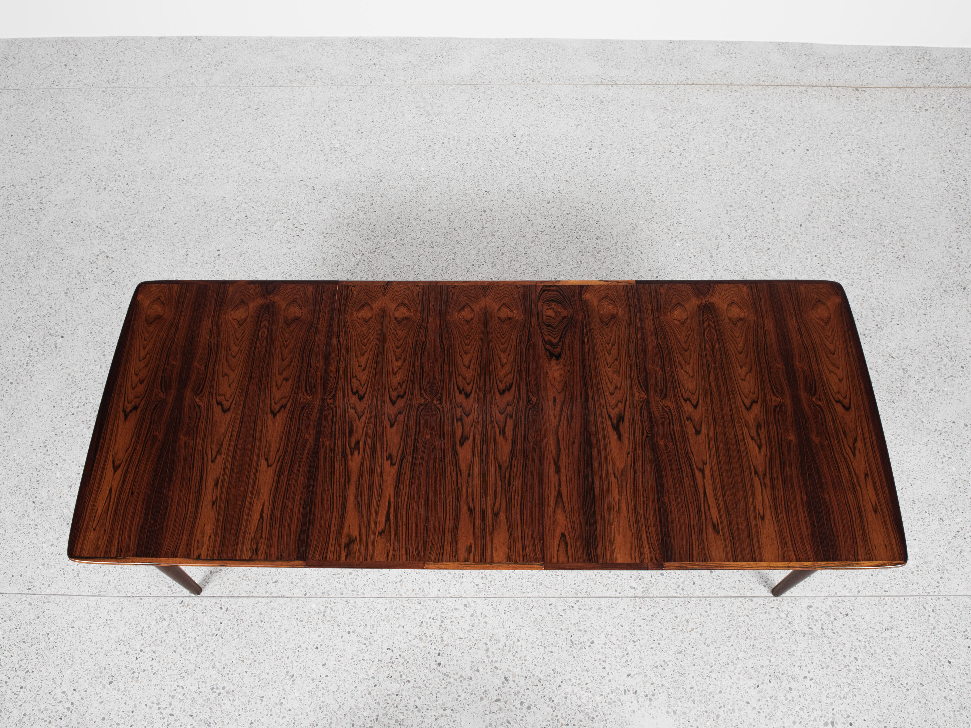 Midcentury extendable dining table in rosewood Alf Aarseth for Gustav Bahus