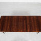 Midcentury extendable dining table in rosewood Alf Aarseth for Gustav Bahus