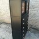 Trade furniture with drawers and sliding doors