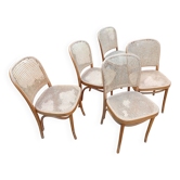 Set of 5 bistro chairs