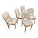 Lot de 5 chaises de bistrot