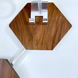 Large Vintage Scandinavian Teak Coat Rack