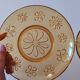 Small coloured glass plates Vereco