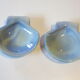 6 dishes with scallops in opaline from Arcopal in very good condition