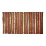 Anatolian handmade kilim rug 287 cm x 158 cm