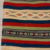 Tapis multicolores en laine