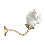 Swan collar wall sconce