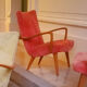 Walter Knoll Mid Century Arno Votteler Sofa Chair