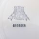 5 flat plates of Gien model Georges 210642