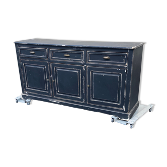 Old furniture three doors three drawers
