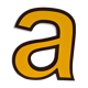 Lettre vintage LED "a"