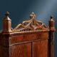 Ancient Piedmontese cabinet in wood, Italy, 19th century