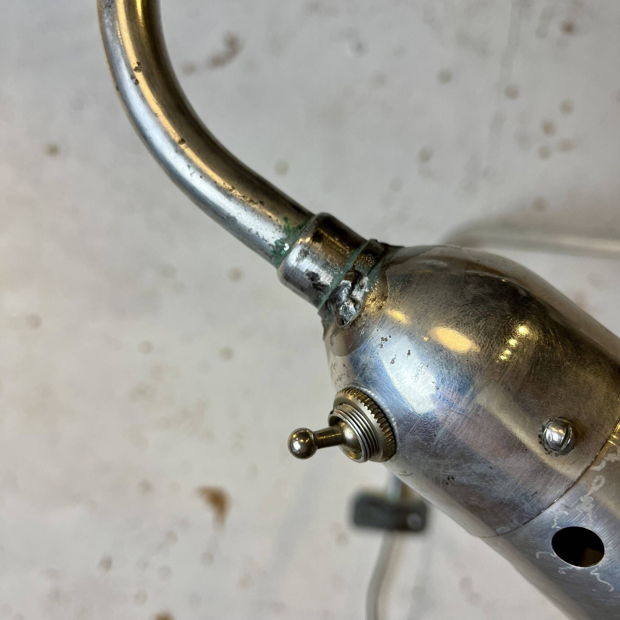 SEPA industrial wall light – France, 1930s–1940s