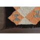 1970s Turkish Oushak Handmade Wool Cotton Orange Runner Rug 90x361
