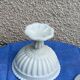 Candy cup in old white opaline, pearl pattern