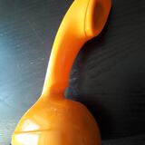 Old cobra orange vintage phone