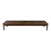 XL low wenge console table TV table 1970’s