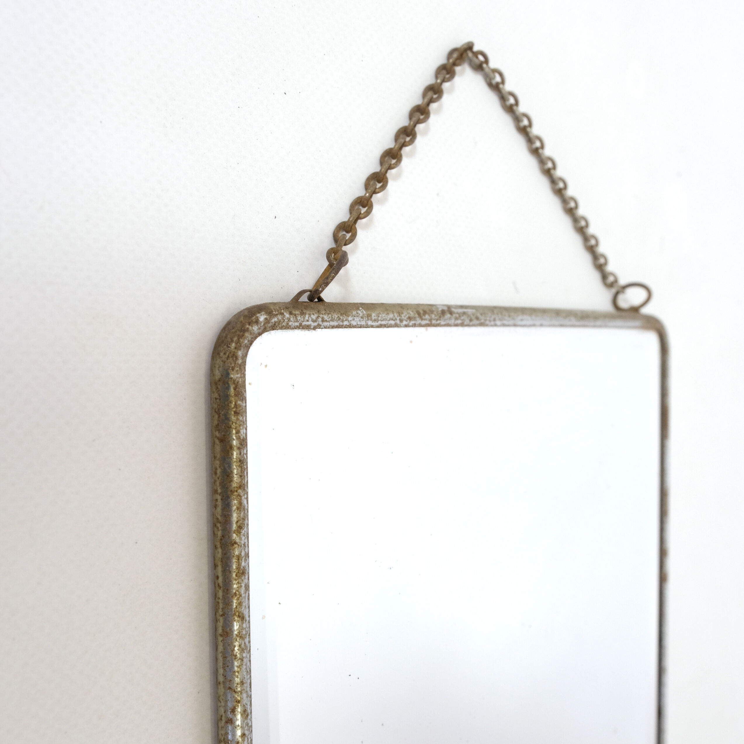 Miroir de barbier à suspendre, 21X27,5cm
