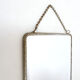 Miroir de barbier à suspendre, 21X27,5cm