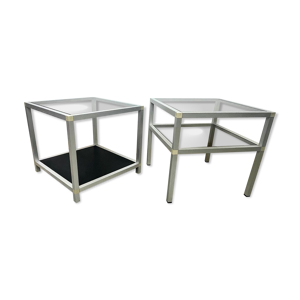 Paire de tables d'appoint - gigognes