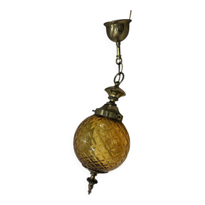 Lampe suspendue en verre - murano