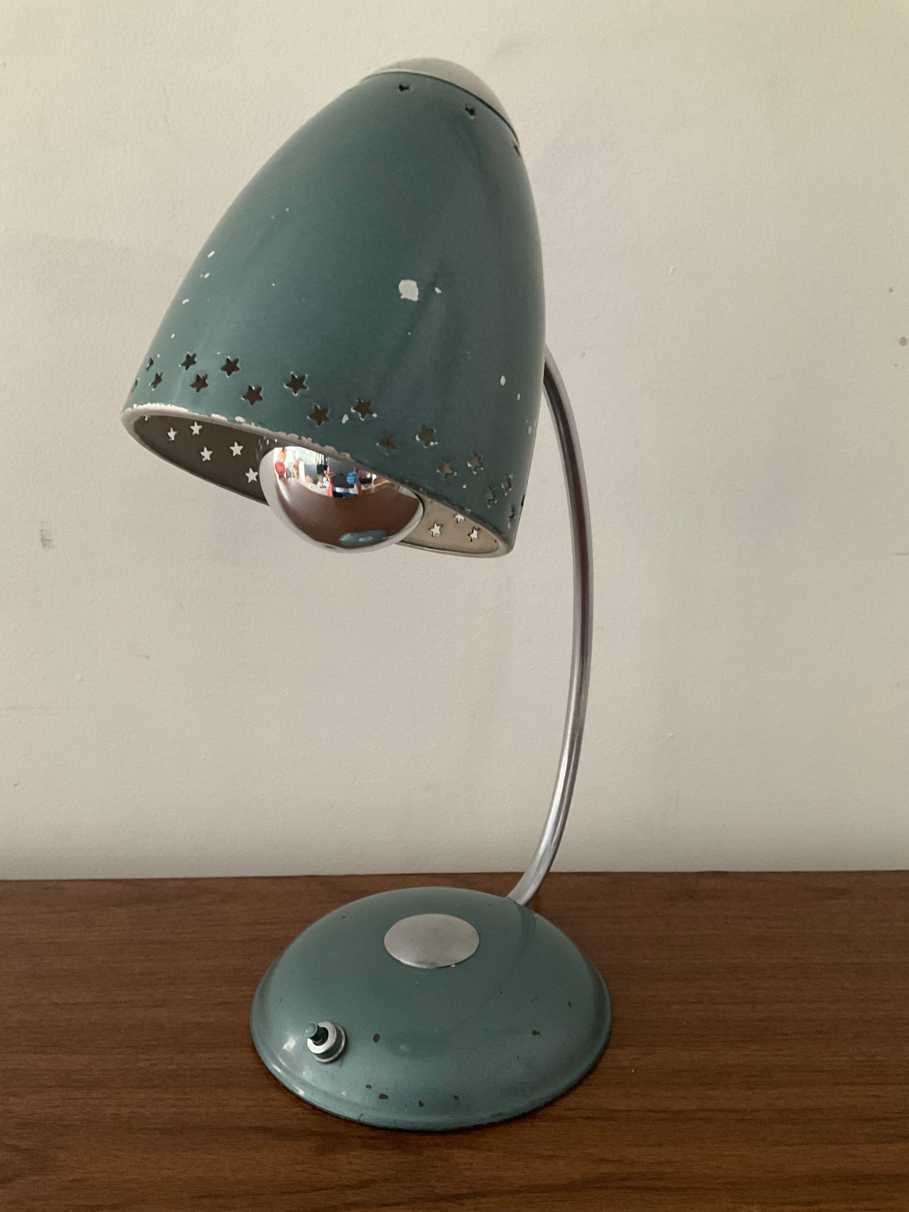 Lampe industrielle des années 50-60