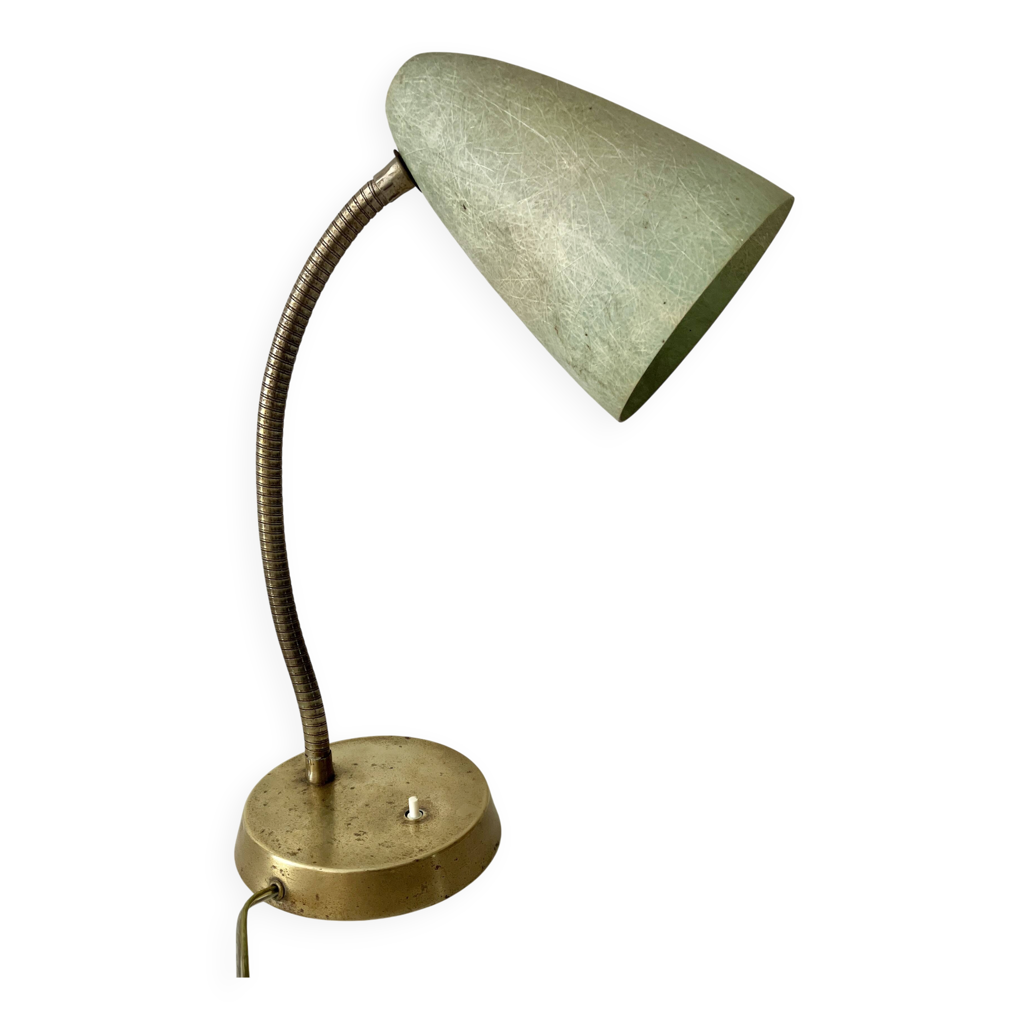 Lampe années 60 fibre de verre