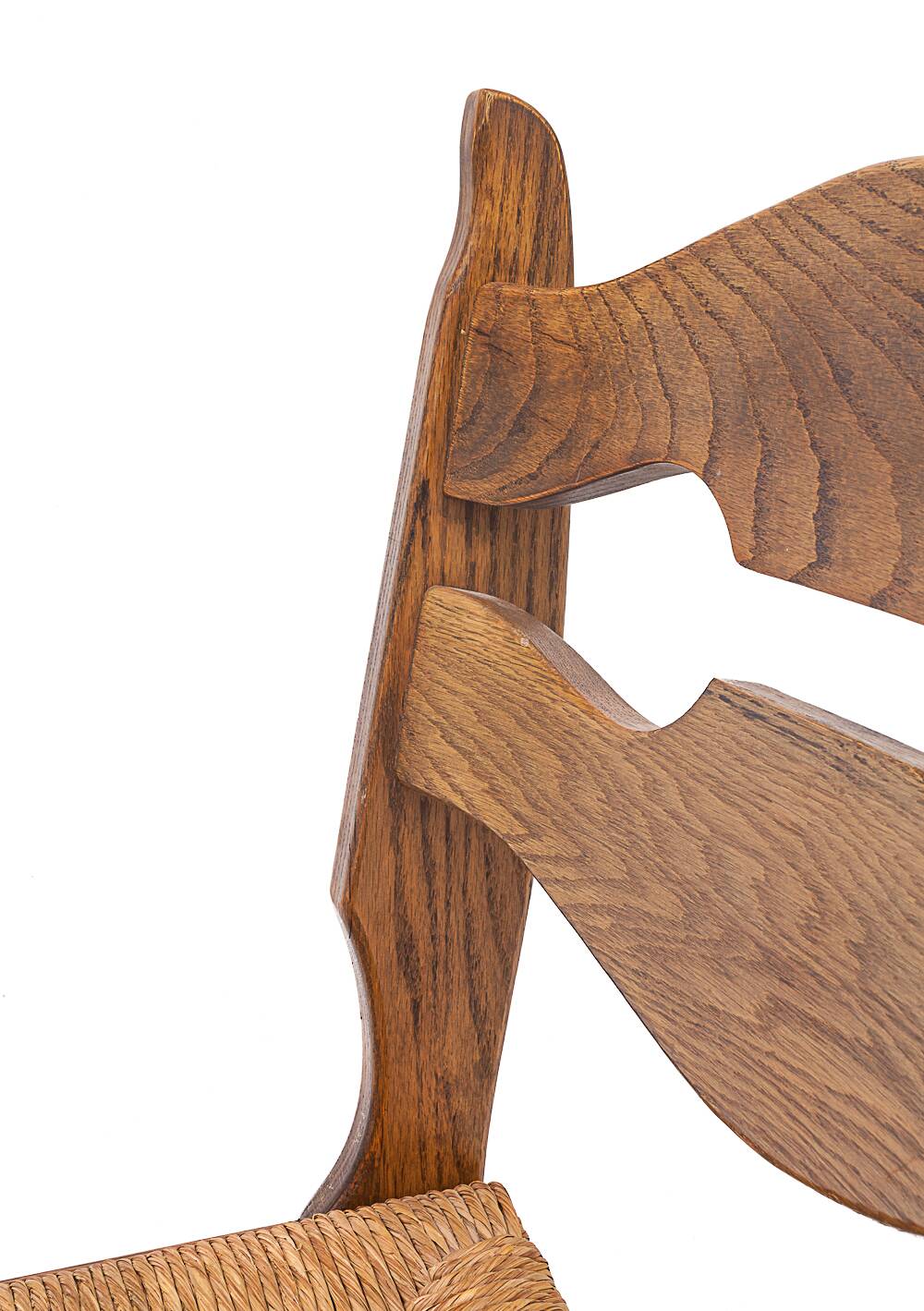 Set of 6 Guillerme and Chambron chairs