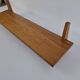 Midcentury Czechoslovak Wooden Wall Shelf, 1960s