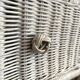 Etagère en rotin années 80