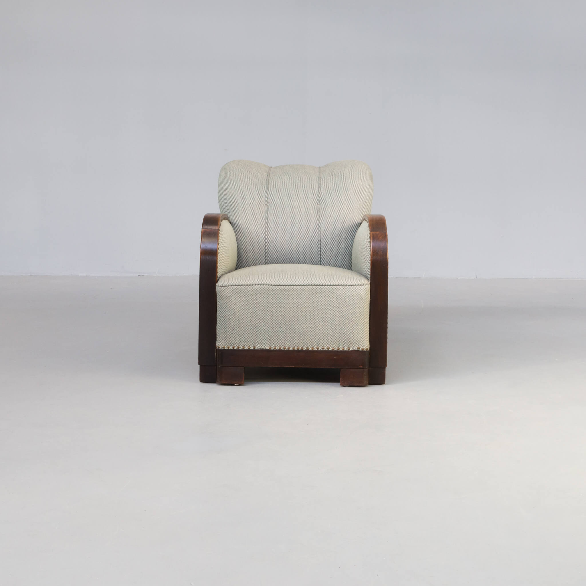 Art deco lounge fauteuil