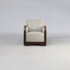 Art deco lounge fauteuil