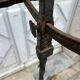 Ancient church lectern, wrought iron music stand