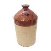 2nd war s.r.d stoneware bottle