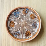 Assiette en céramique artisanat roumain