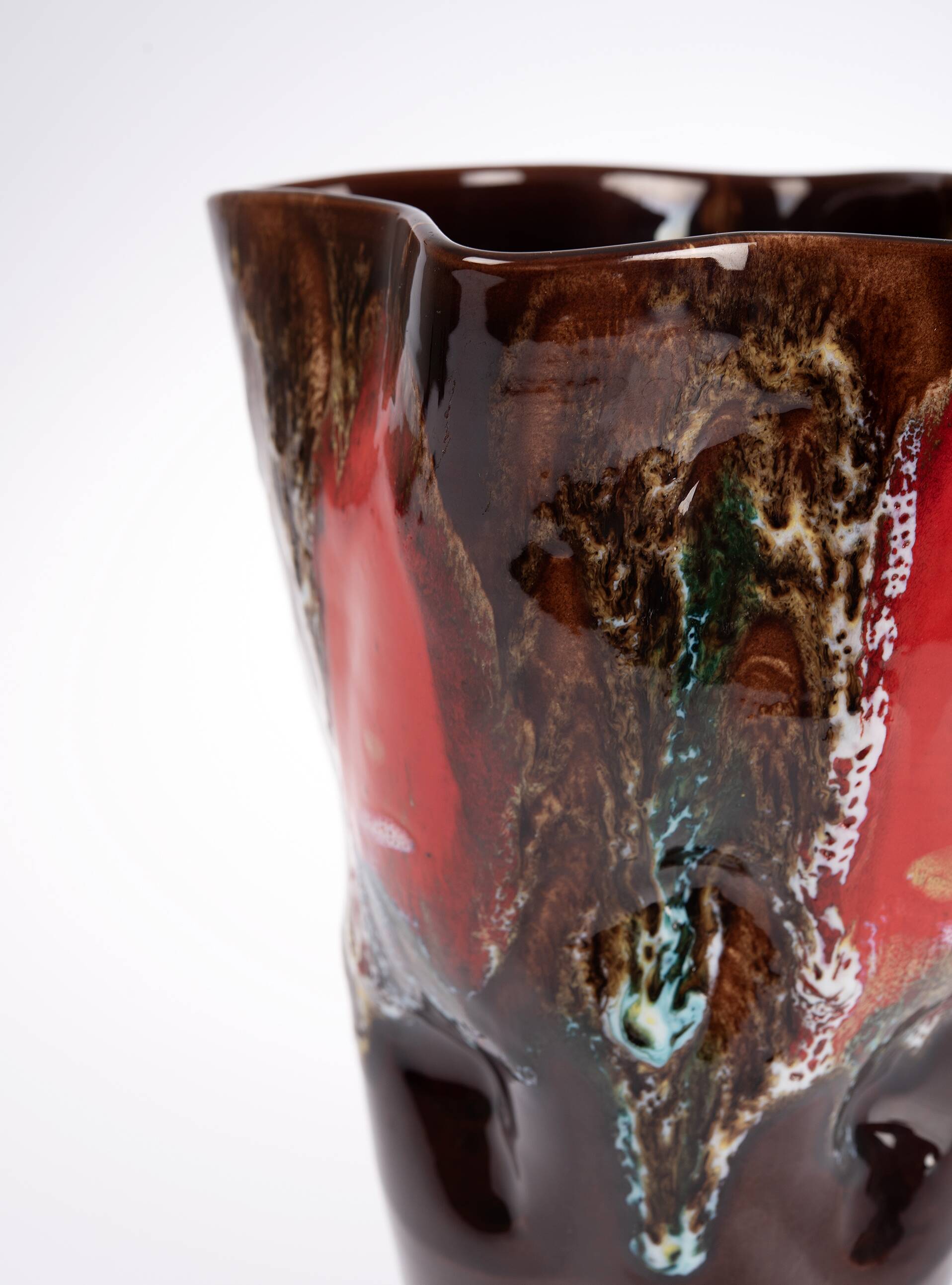 Vase en terre cuite, original de vallauris