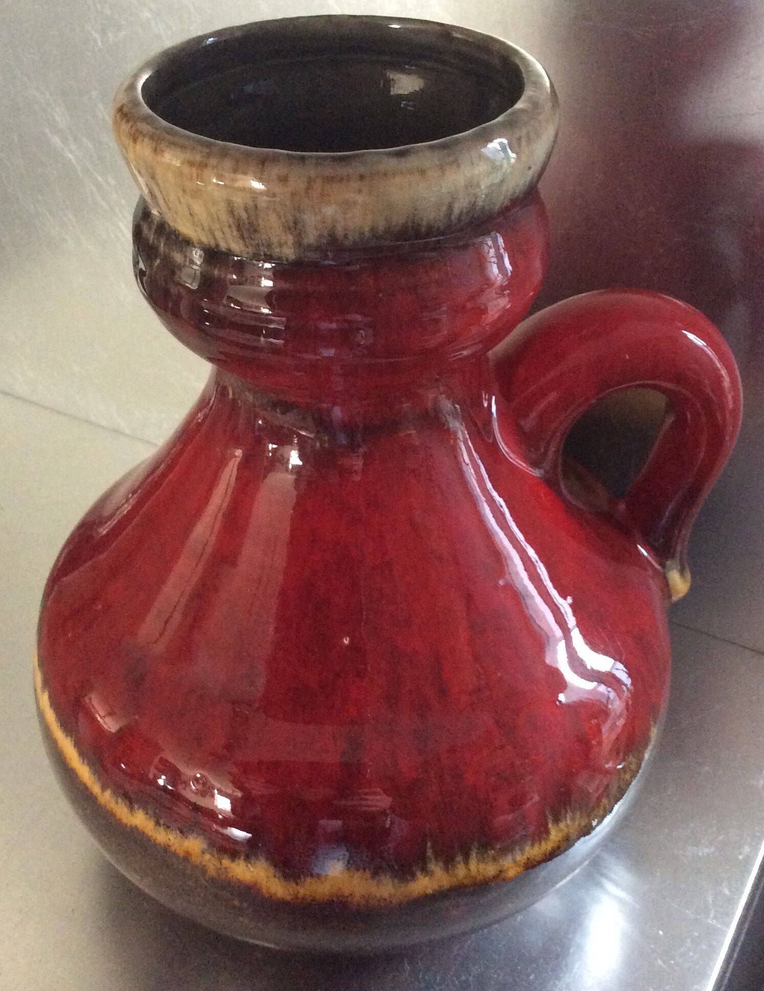 Ceramic vase from the 60s