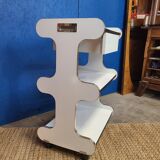 Vintage trolley on wheels