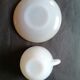 6 cups arcopal white opaline