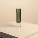 Black "Hexagone" vase by Flavio Poli for Seguso 70's