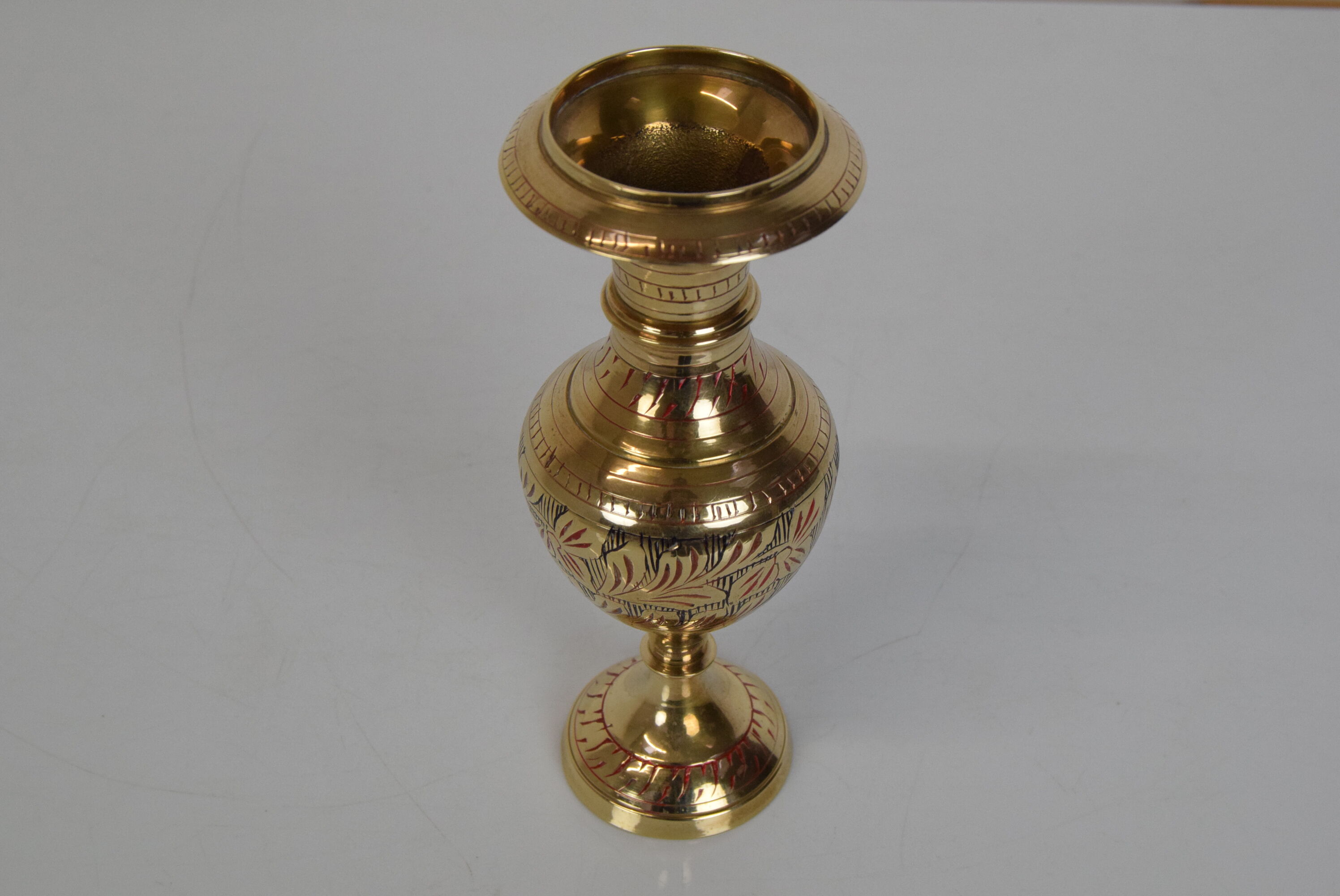 Mid-century Brass Vase,1960's.