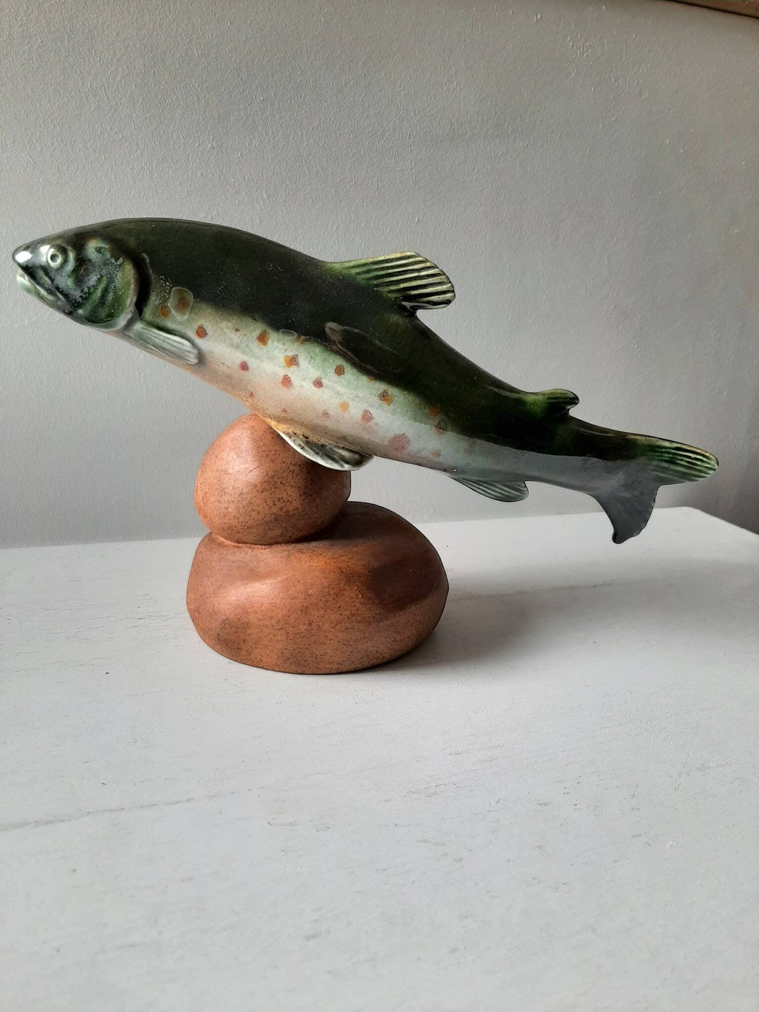 Vintage ceramic fish