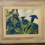 Oil on canvas signed