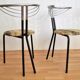 Chairs from the 80s design